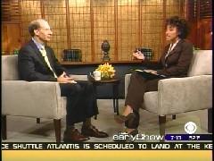 Rene Syler and Richard Haass
