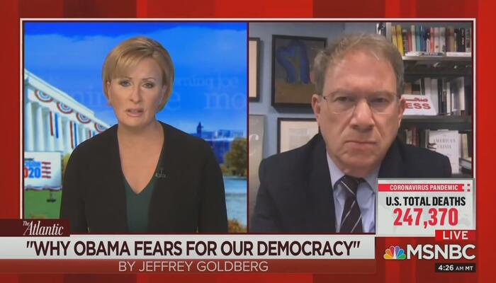 Mika Brzezinski Jeffrey Goldberg MSNBC Morning Joe 11-16-20