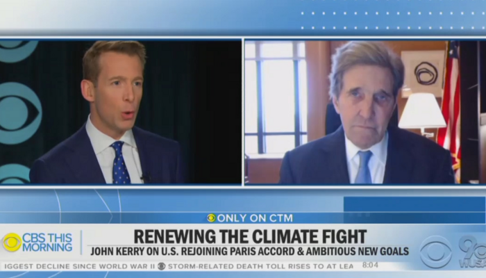 Ben Tracy and John Kerry