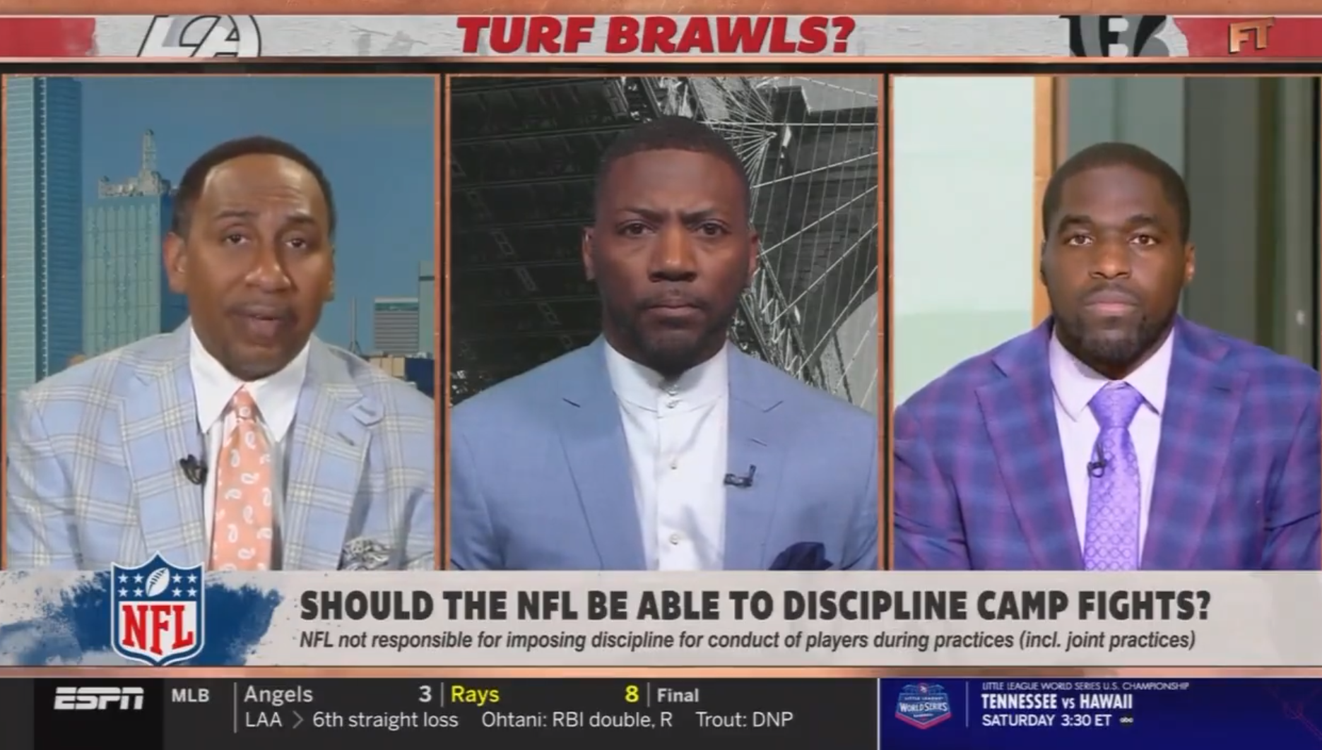 RACIST! Stephen A. Smith, Ryan Clark Claim White Reporters Can't Comment on Black Players' Behavior - Vimarsana News