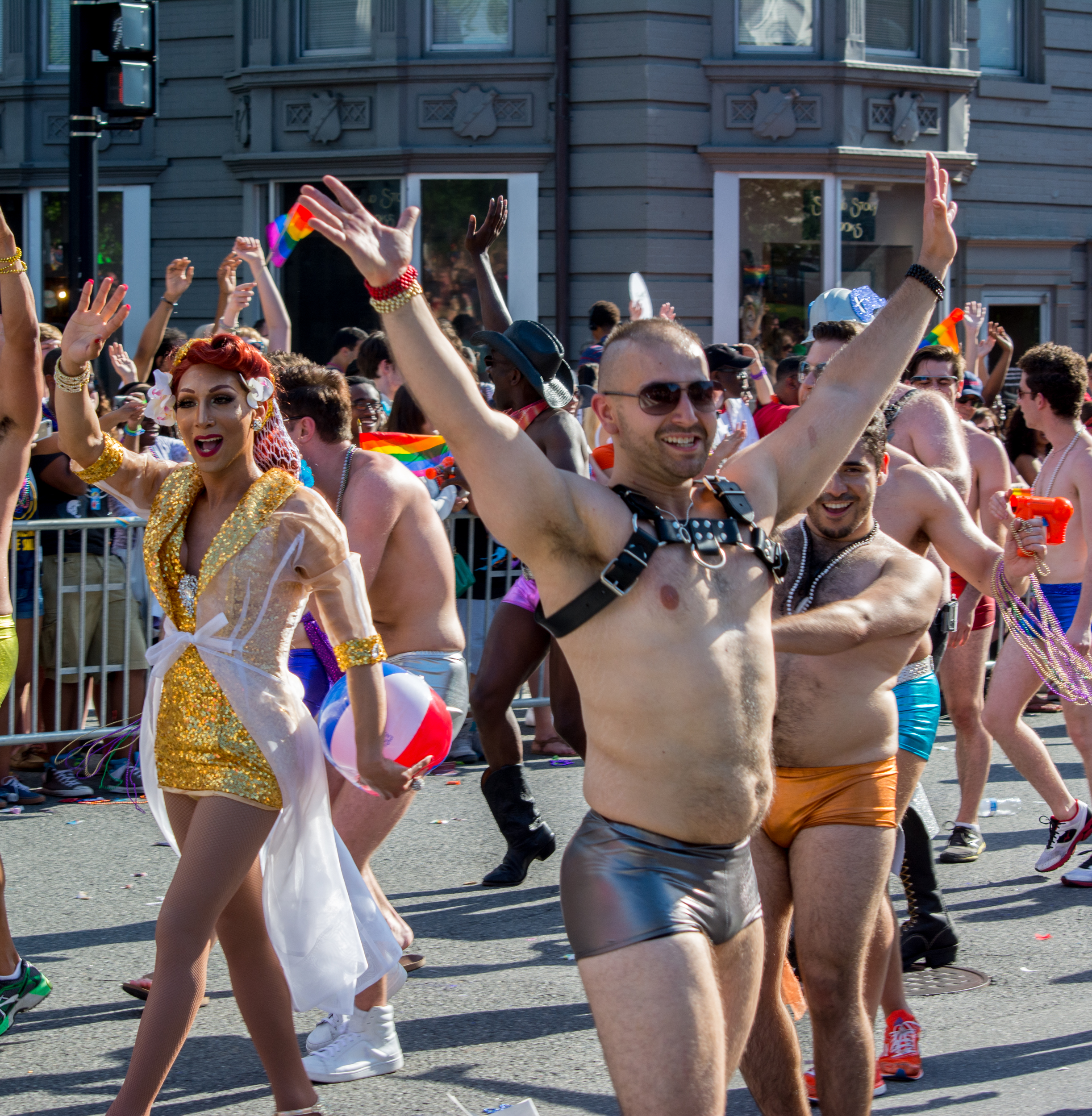 Washington D.C. Gay Pride Parade Sponsored by Local ABC News Station