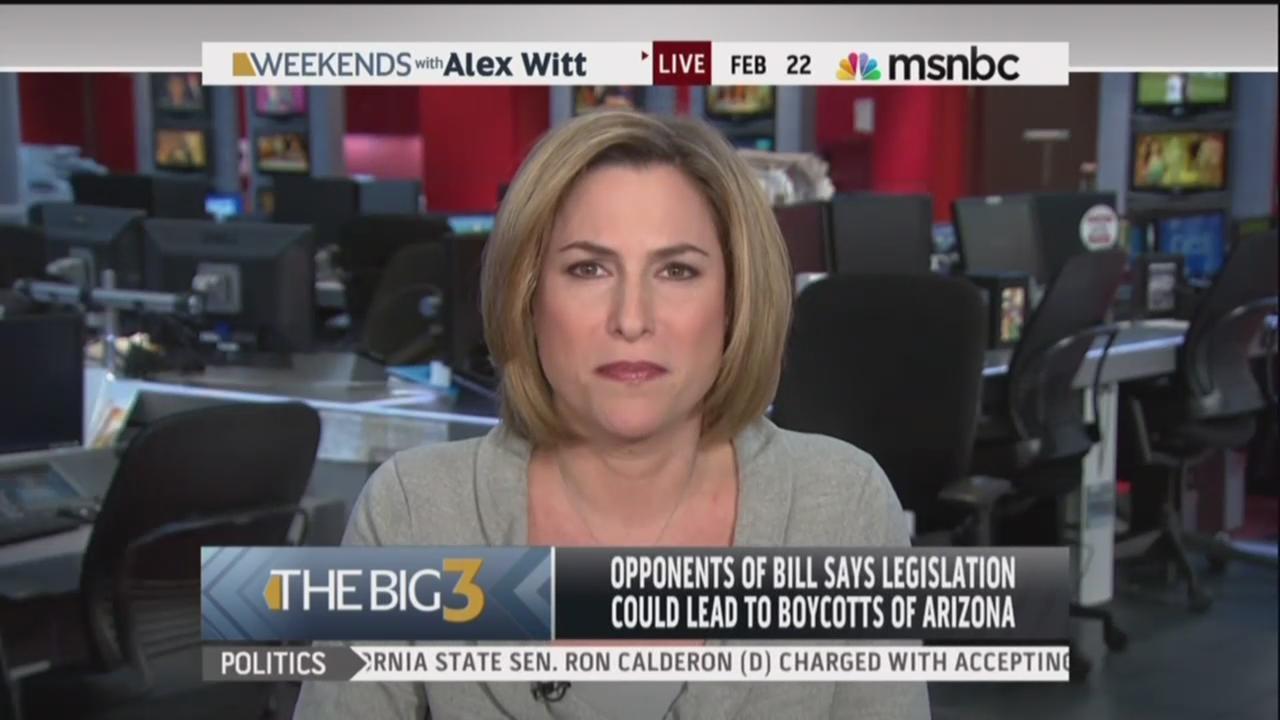 MSNBC Republican Ariz. Religious Freedom Law Is ‘Outright Discrimination’