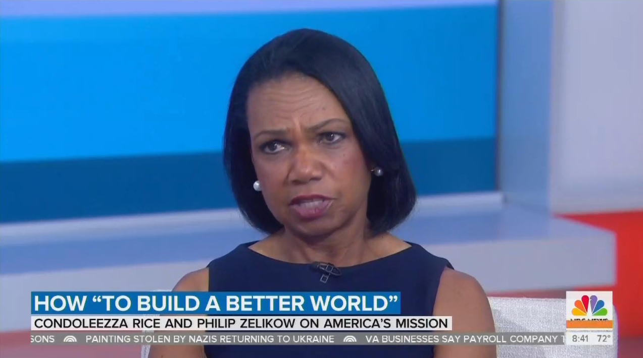 Condi Rice SHUTS DOWN NBC Asking if Russia Elected Trump