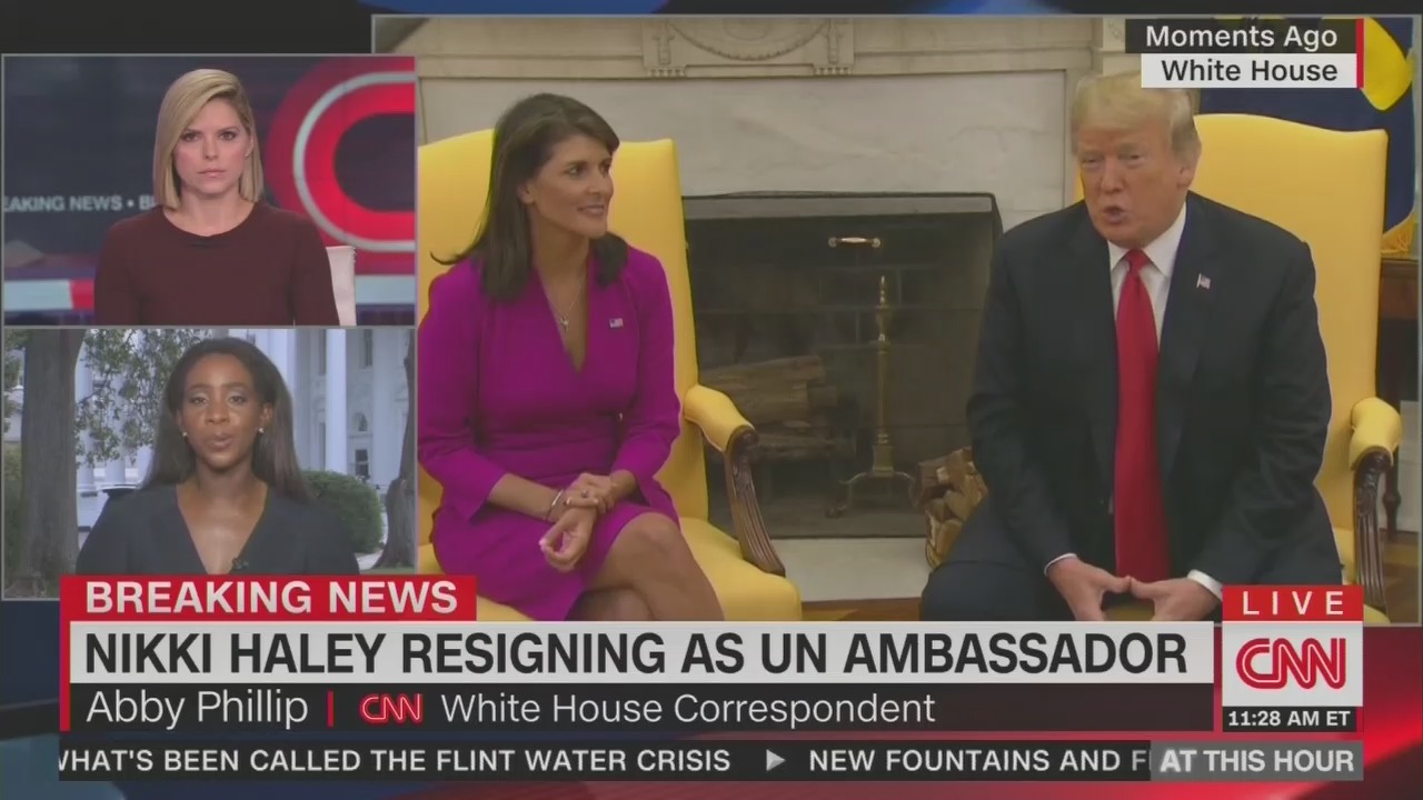 CNN Suggests Haley Departure Might Be Connected to Kavanaugh Confirmation