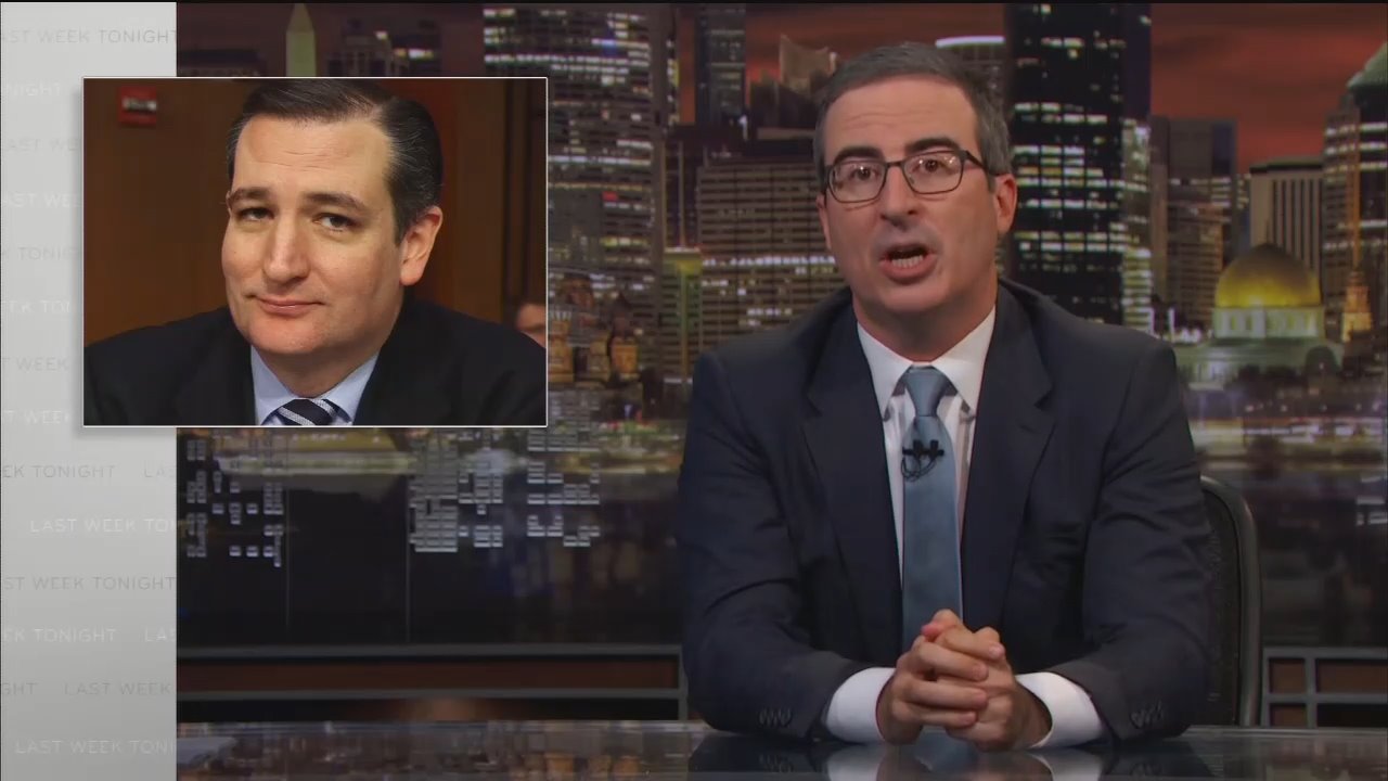 HBO's Vile John Oliver: ‘Ted Cruz Can Suck My Balls’