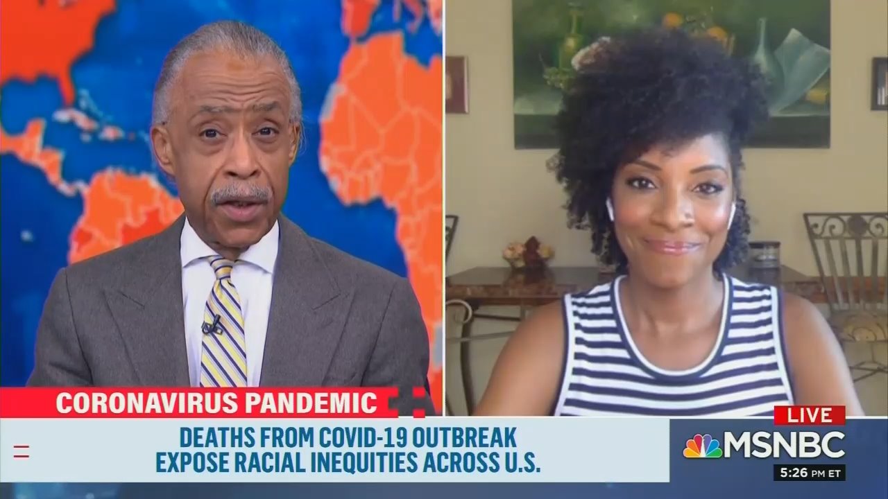 MSNBC's Maxwell: Whites Pushing to Reopen Economy Are Racist