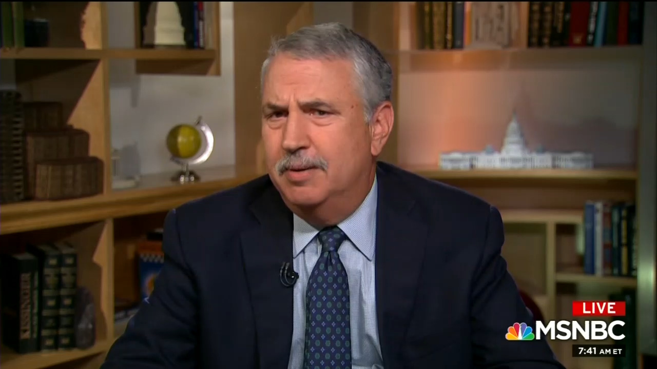 NYT's Tom Friedman: In Midterms 'You Have to Vote for a Democrat'