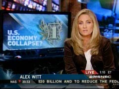MSNBC Sees Pending Economic 'Collapse'