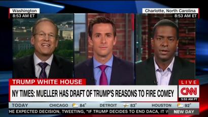 Cnn S Ers Claims Was Eight Years Scandal Free We Do Know This Bakari That There Was A Letter Not Published From The President And Stephen Miller Citing They Were Firing James