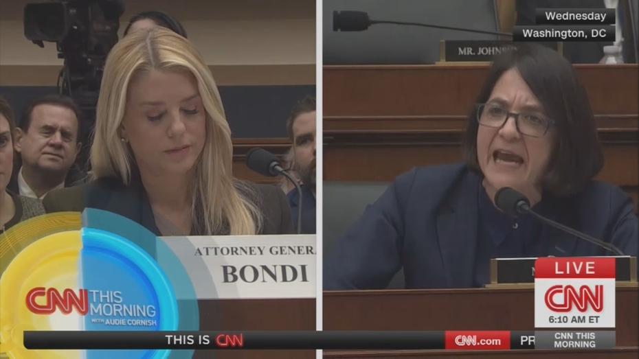 Pam Bondi Becca Balint CNN This Morning 2-12-26