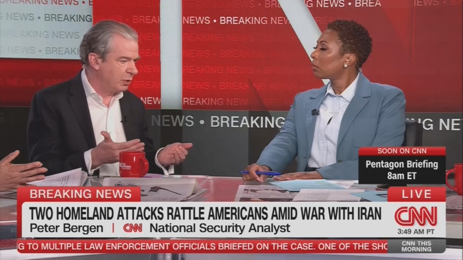Peter Bergen Audie Cornish CNN This Morning 3-13-26