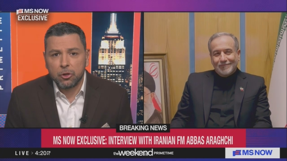 Ayman Mohyeldin  Abbas Aragchi MS NOW The Weekend: Primetime 3-14-26