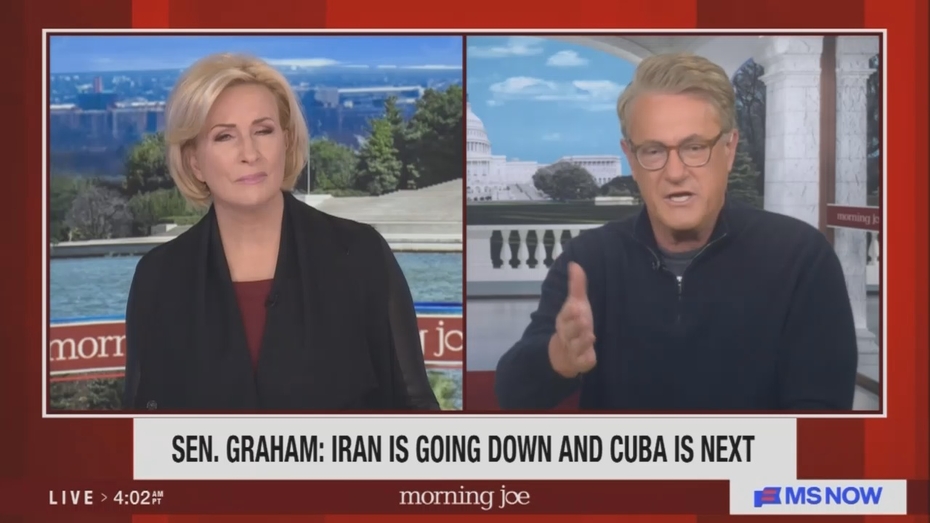 Mika Brzezinski Joe Scarborough MS NOW Morning Joe 3-9-26
