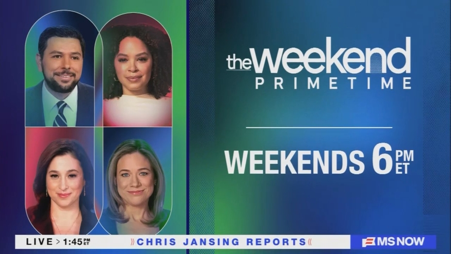 Already?! MS NOW Cancels Weekend Evening Show, Adds More Taped Podcasts