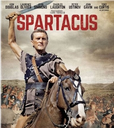 Kirk Douglas as Spartacus