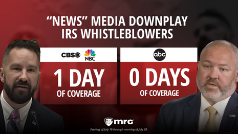 Nets Spend 11 Minutes on IRS Whistleblowers, Then Immediately Drop It Nets Spend 11 Minutes on IRS Whistleblowers, Then Immediately Drop It