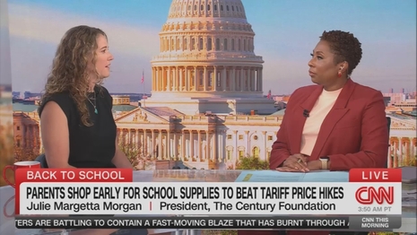 Julie Margetta Morgan Audie Cornish CNN This Morning 8-7-25