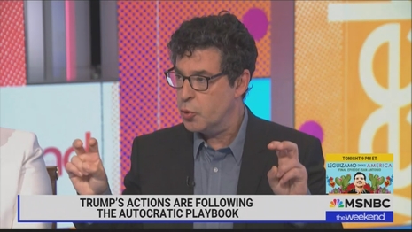Jason Stanley MSNBC The Weekend 8-10-25