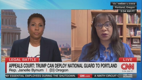 Audi Cornish Janelle Bynum CNN This Morning 10-20-25