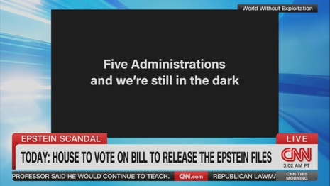 Epstein victims PSA: Five Administrations and we're still in the dark