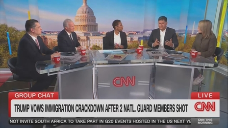 Stephen Collinson Cedric Leighton Audie Cornish Brian Lanza Meghan Hays CNN This Morning 11-27-25