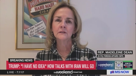 Madeleine Dean MS NOW The Weekend: Primetime 4-11-26