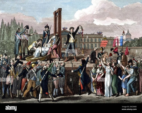 Marie Antoinette guillotine