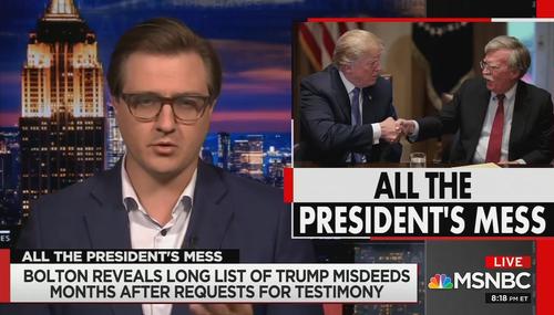 MSNBC’s Hayes Calls ‘Duplicitous’ John Bolton the Leader of the GOP MSNBC’s Hayes Calls ‘Duplicitous’ John Bolton the Leader of the GOP