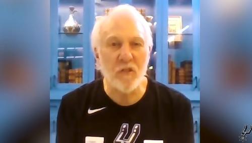 Gregg Popovich Twitter video clip
