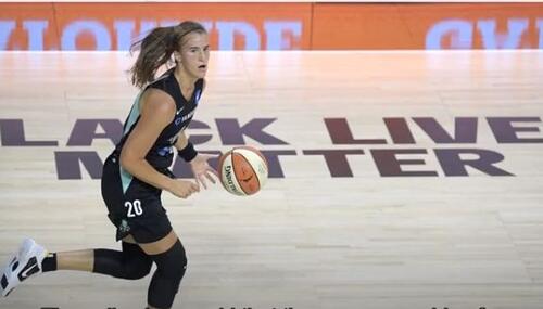 WNBA's BLM on-court display