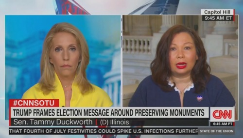 Dana Bash Tammy Duckworth CNN SOTU 7-5-20 Dana Bash Tammy Duckworth CNN SOTU 7-5-20