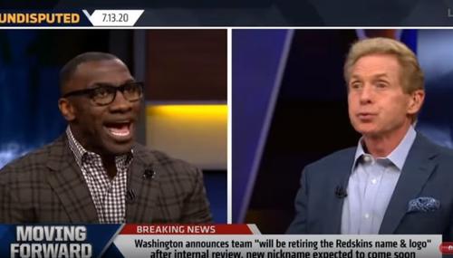 Shannon Sharpe, left, and Skip Bayless