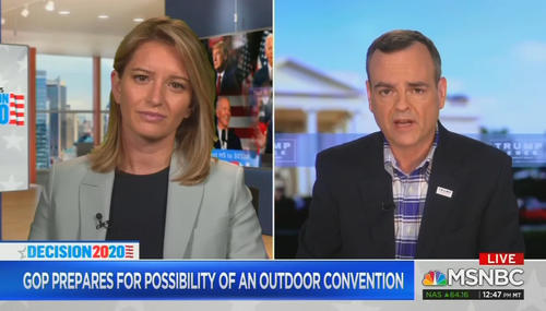 Katy Tur and Tim Murtaugh Katy Tur and Tim Murtaugh