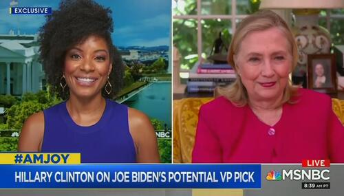 Zerlina Maxwell and Hillary Clinton