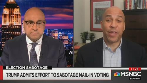 Ali Velshi and Cory Booker Ali Velshi and Cory Booker