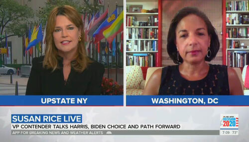 Savannah Guthrie and Susan Rice Savannah Guthrie and Susan Rice