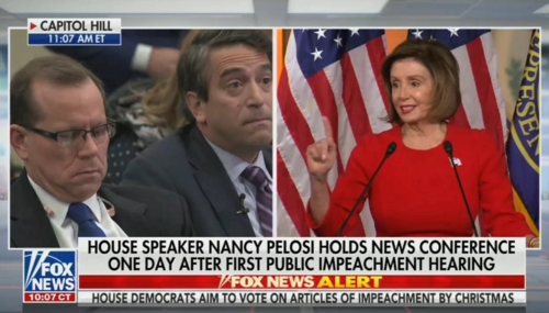 Nancy Pelosi and James Rosen