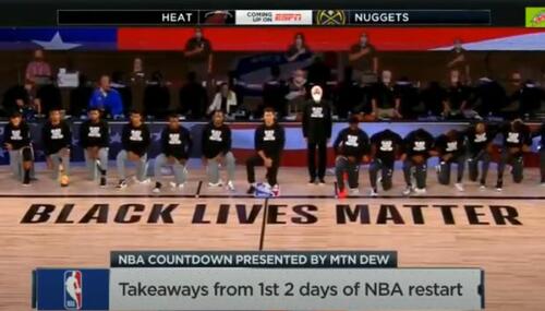 Gregg Popovich seen standing, center