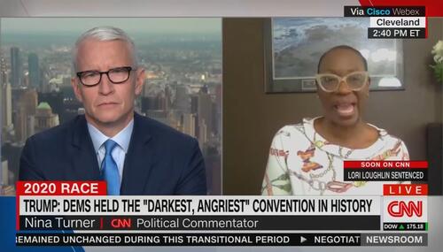 Anderson Cooper and Nina Turner Anderson Cooper and Nina Turner