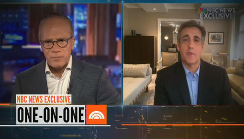 Lester Holt and Michael Cohen Lester Holt and Michael Cohen