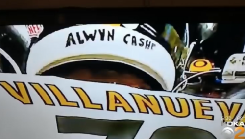 Alejandro Villanueva Helmet