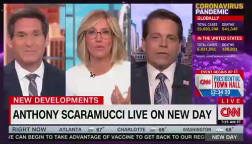 John Berman Alisyn Camerota, Anthony Scaramucci CNN New Day 9-17-20 John Berman Alisyn Camerota, Anthony Scaramucci CNN New Day 9-17-20