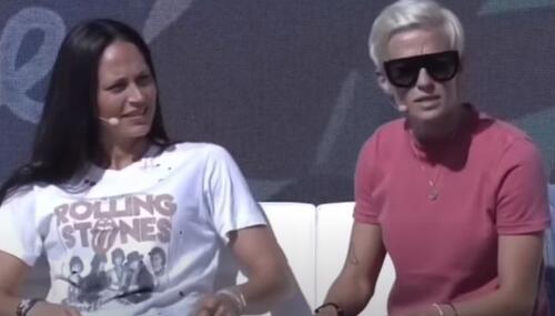 Sue Bird, left, Megan Rapinoe