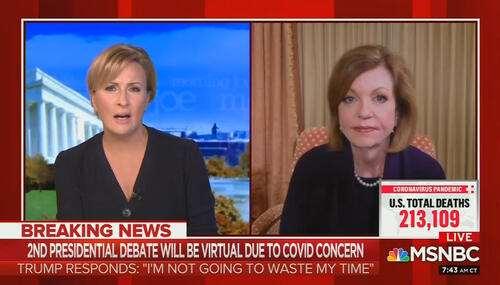 Mika Brzezinski and Susan Page Mika Brzezinski and Susan Page