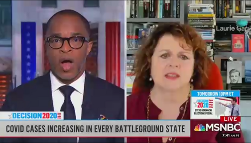 Jonathan Capehart Laurie Garrett MSNBC AM Joy 10-31-20 Jonathan Capehart Laurie Garrett MSNBC AM Joy 10-31-20