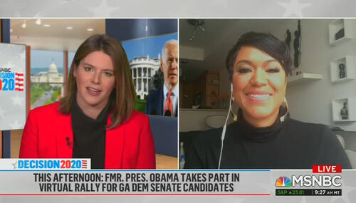 Kasie Hunt and Tiffany Cross Kasie Hunt and Tiffany Cross