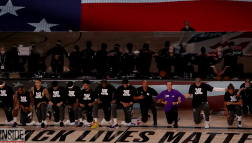 NBA's BLM playing court