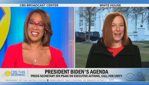Gayle King and Jen Psaki Gayle King and Jen Psaki