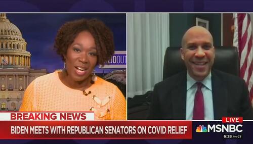 Joy Reid and Cory Booker Joy Reid and Cory Booker
