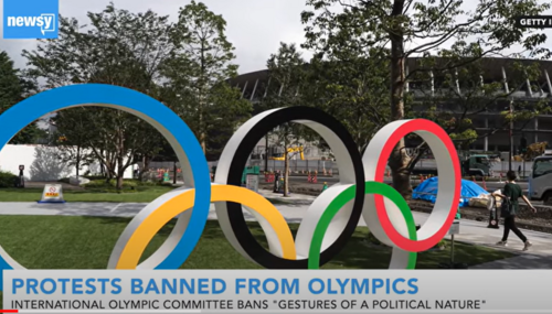 2021 Olympics ban BLM